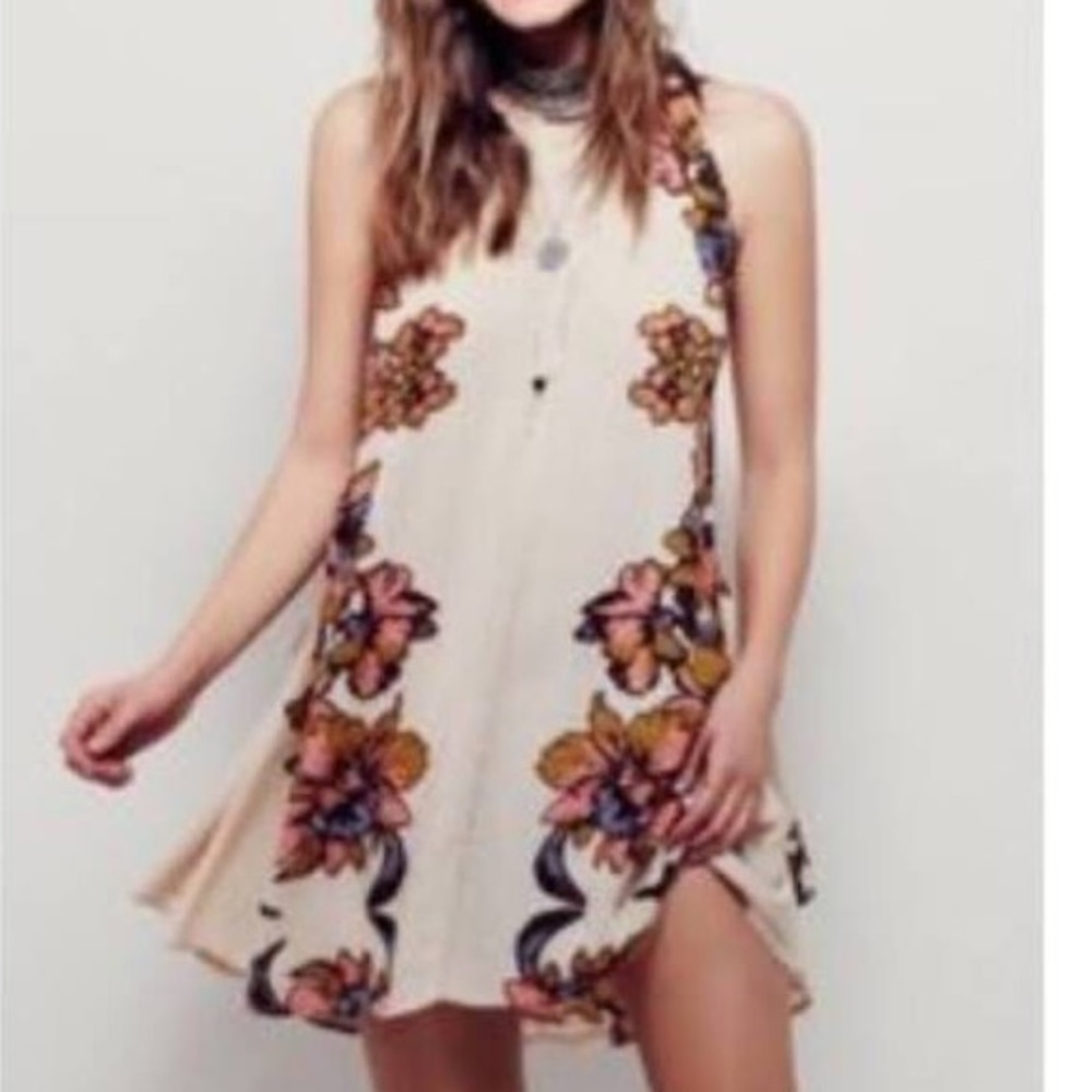 Free People Tunic Tan Dress